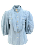 Camicia in denim di cotone