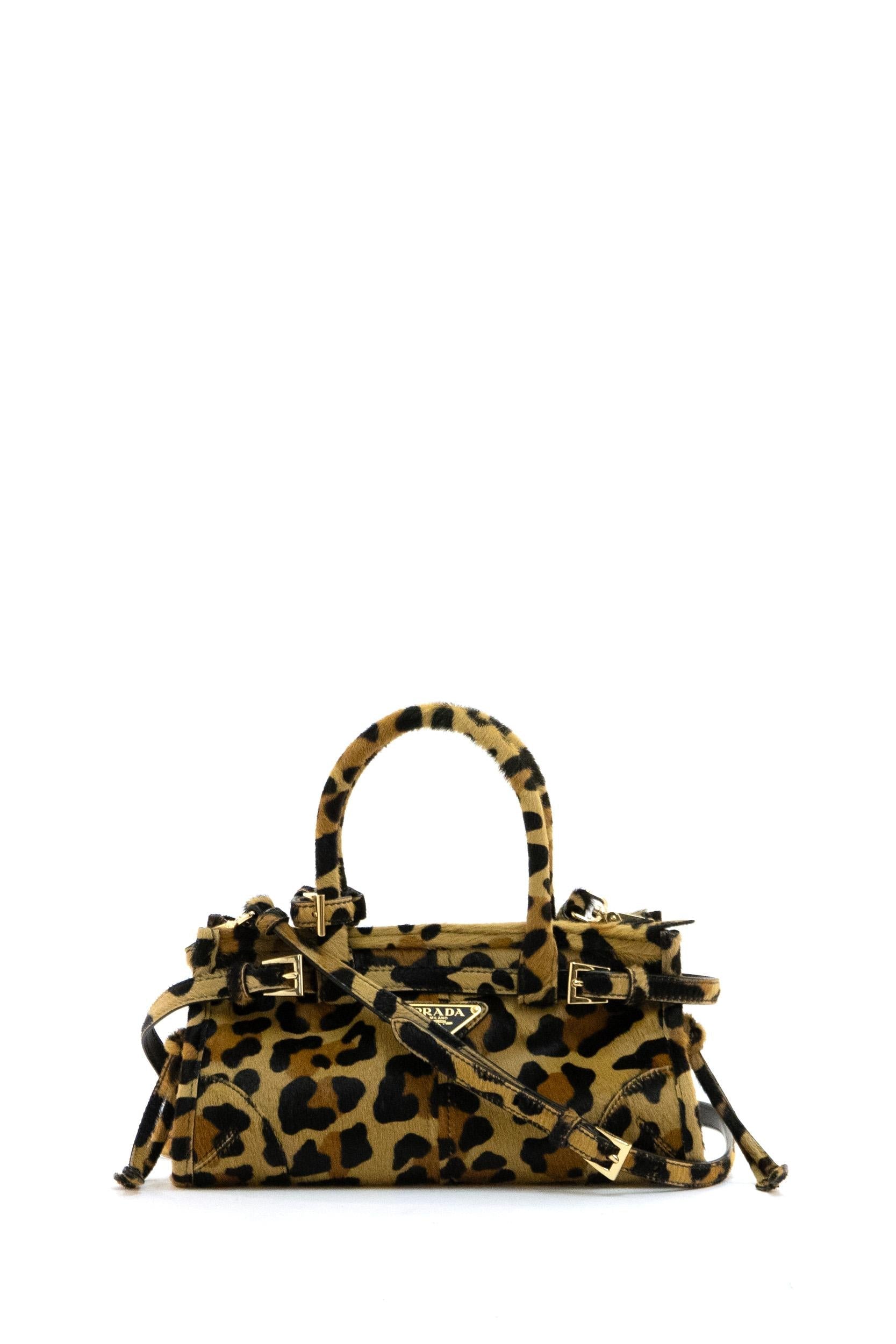 Borsa Bonnie in cavallino stampa animalier