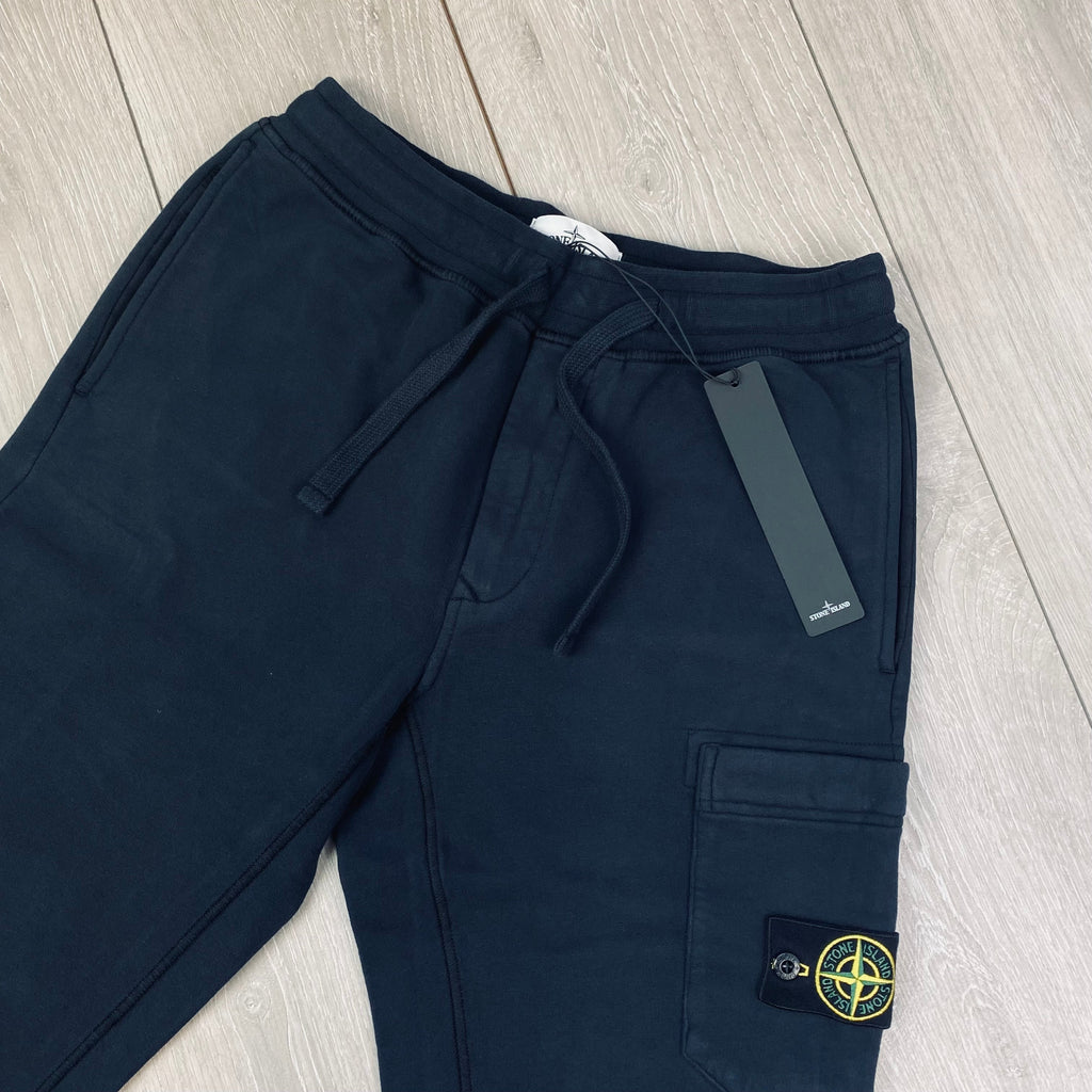 Stone Island Dyed Sweatpants - Navy -Usfansport