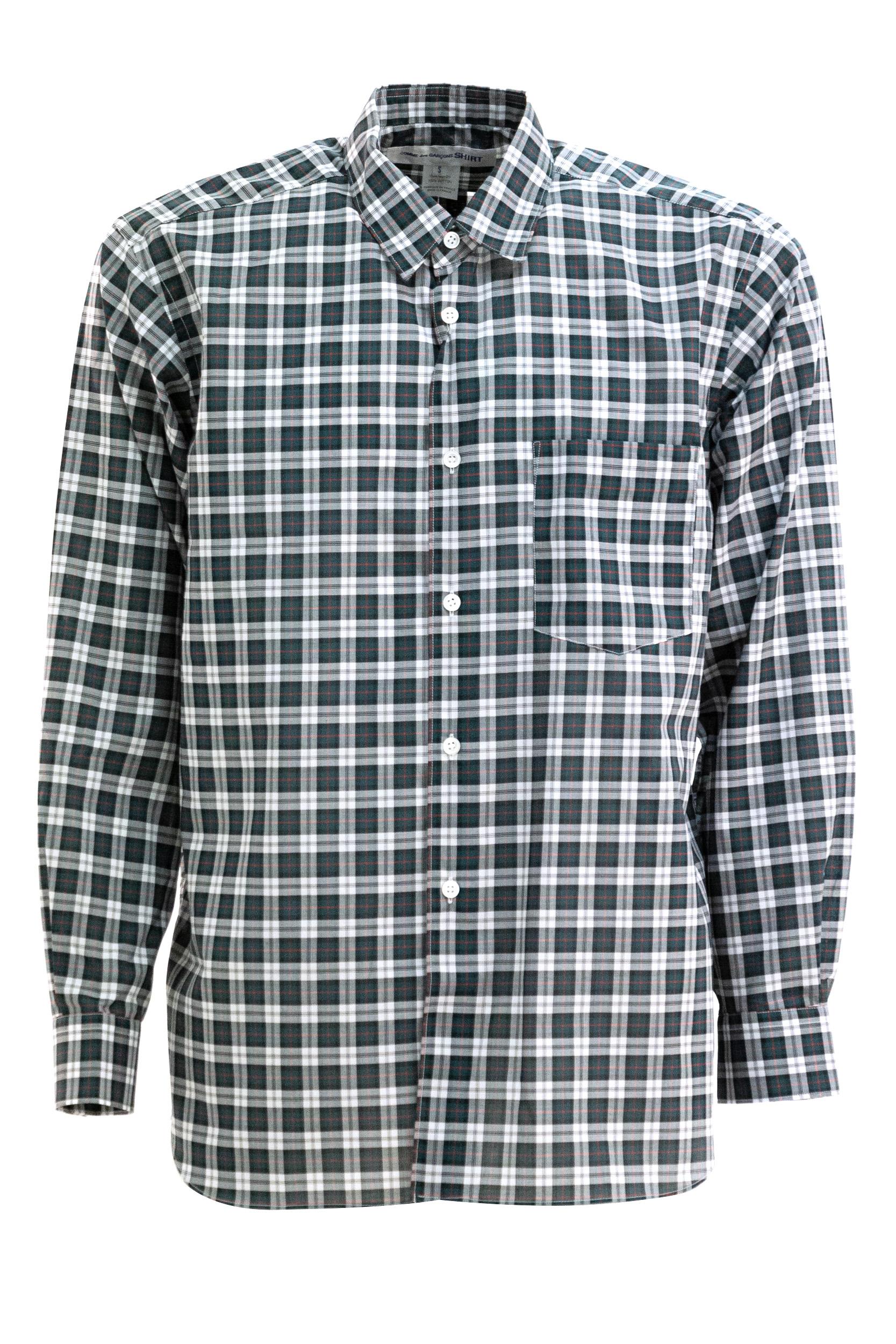 Camicia a Quadretti Cotone Multicolore