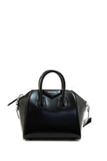 Borsa Antigona mini in pelle Box di colore nero