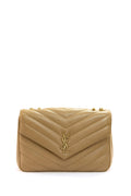 Borsa Loulou Grande nappa color beige
