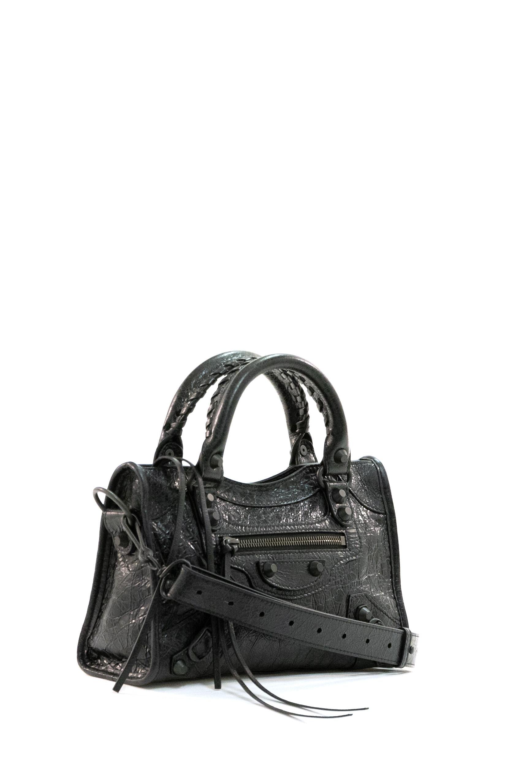 Borsa City in pelle Arena color nero