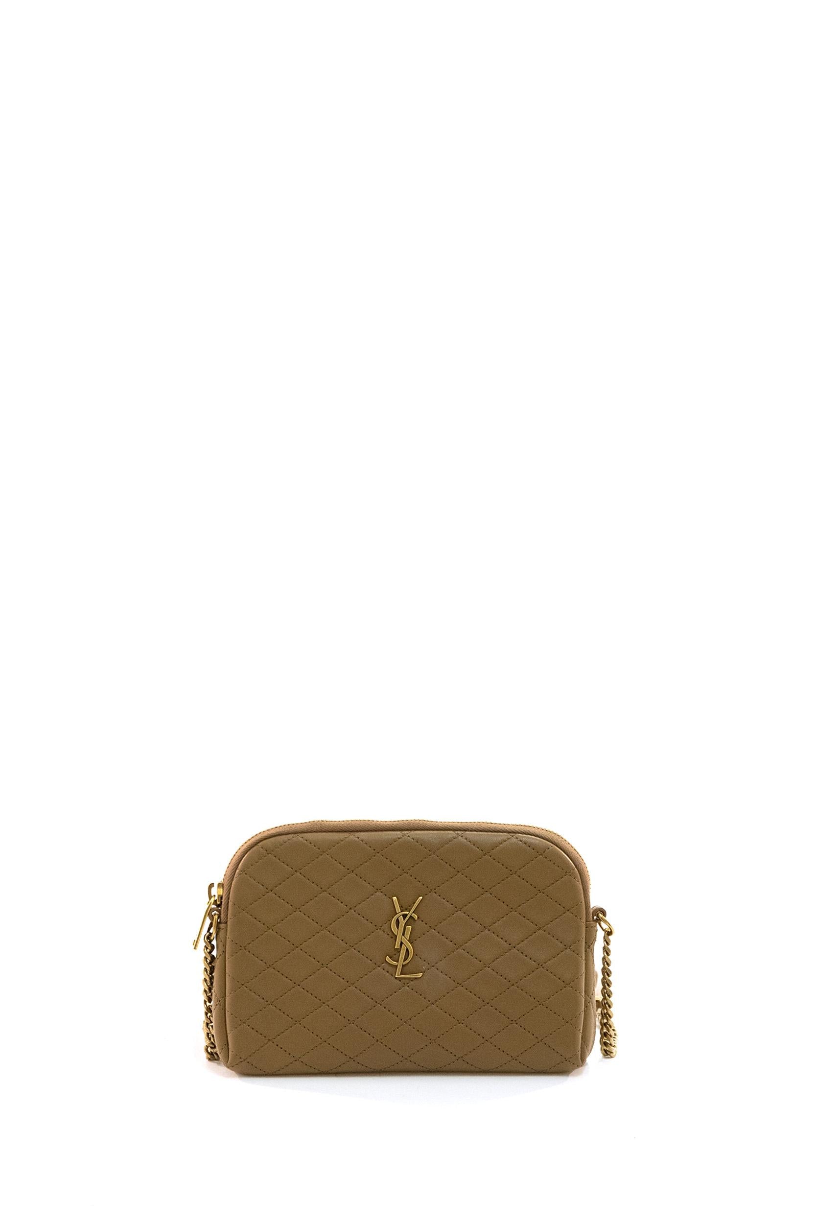 Borsa Gaby in pelle trapuntata beige