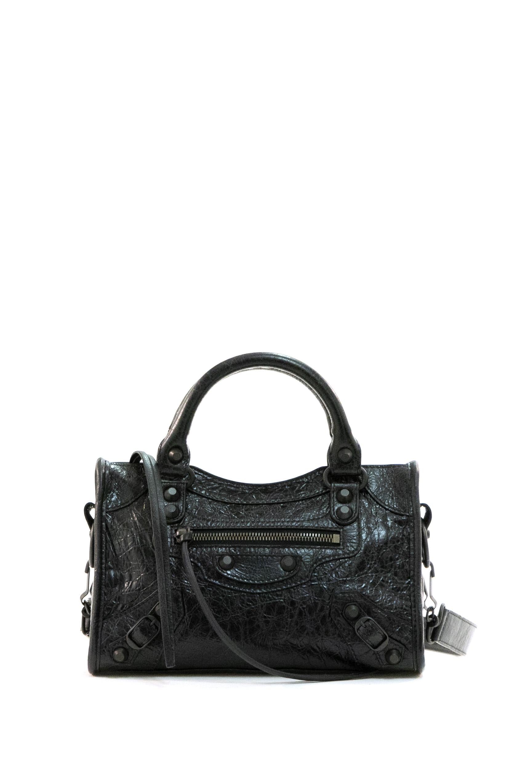 Borsa City in pelle Arena color nero