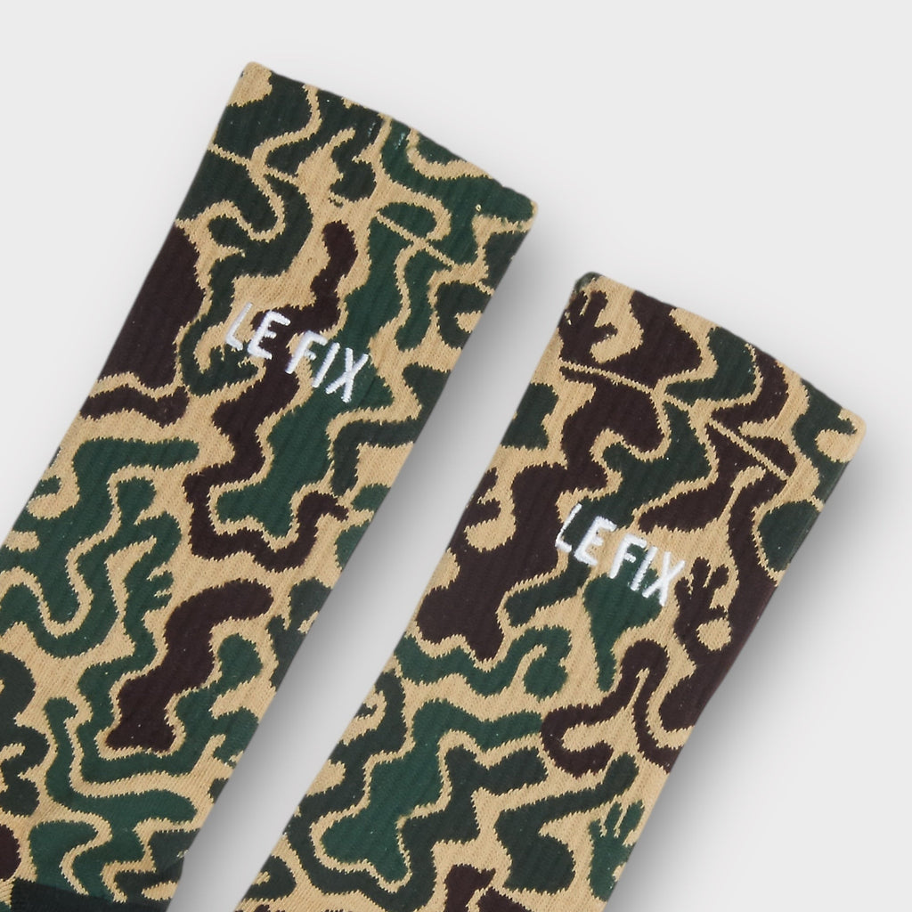 Le Fix Camo Tennissokker I Camo