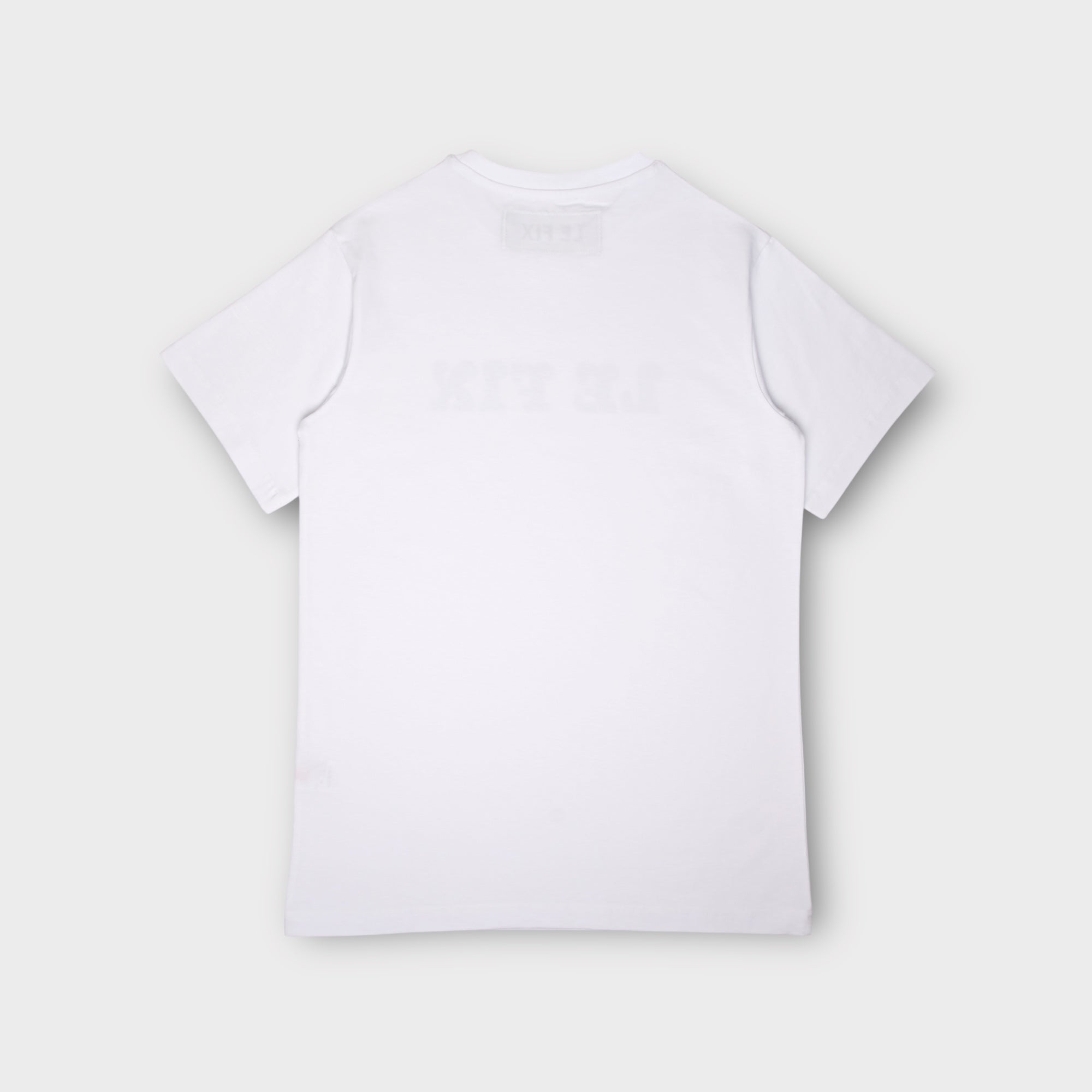 Le Fix Play Letter T-Shirt I Hvid