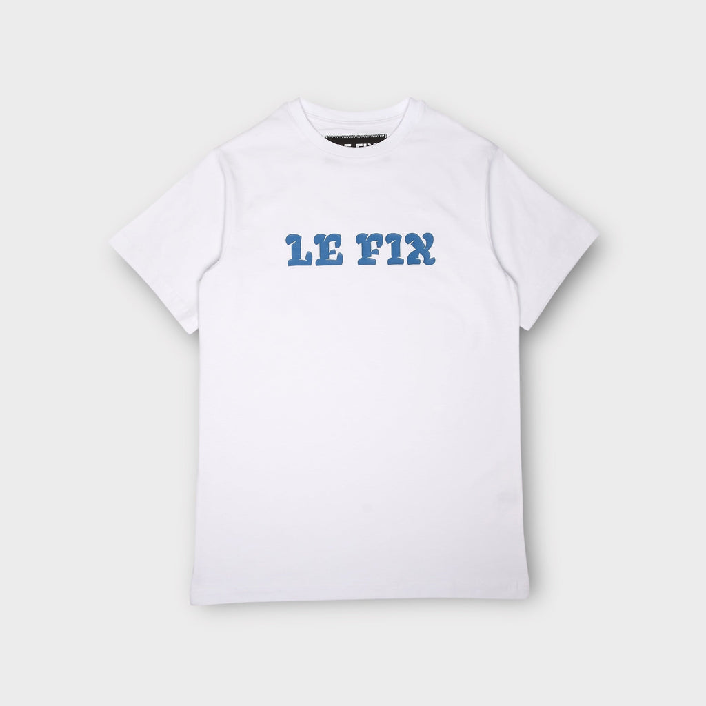 Le Fix Play Letter T-Shirt I Hvid