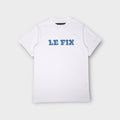 Le Fix Play Letter T-Shirt I Hvid