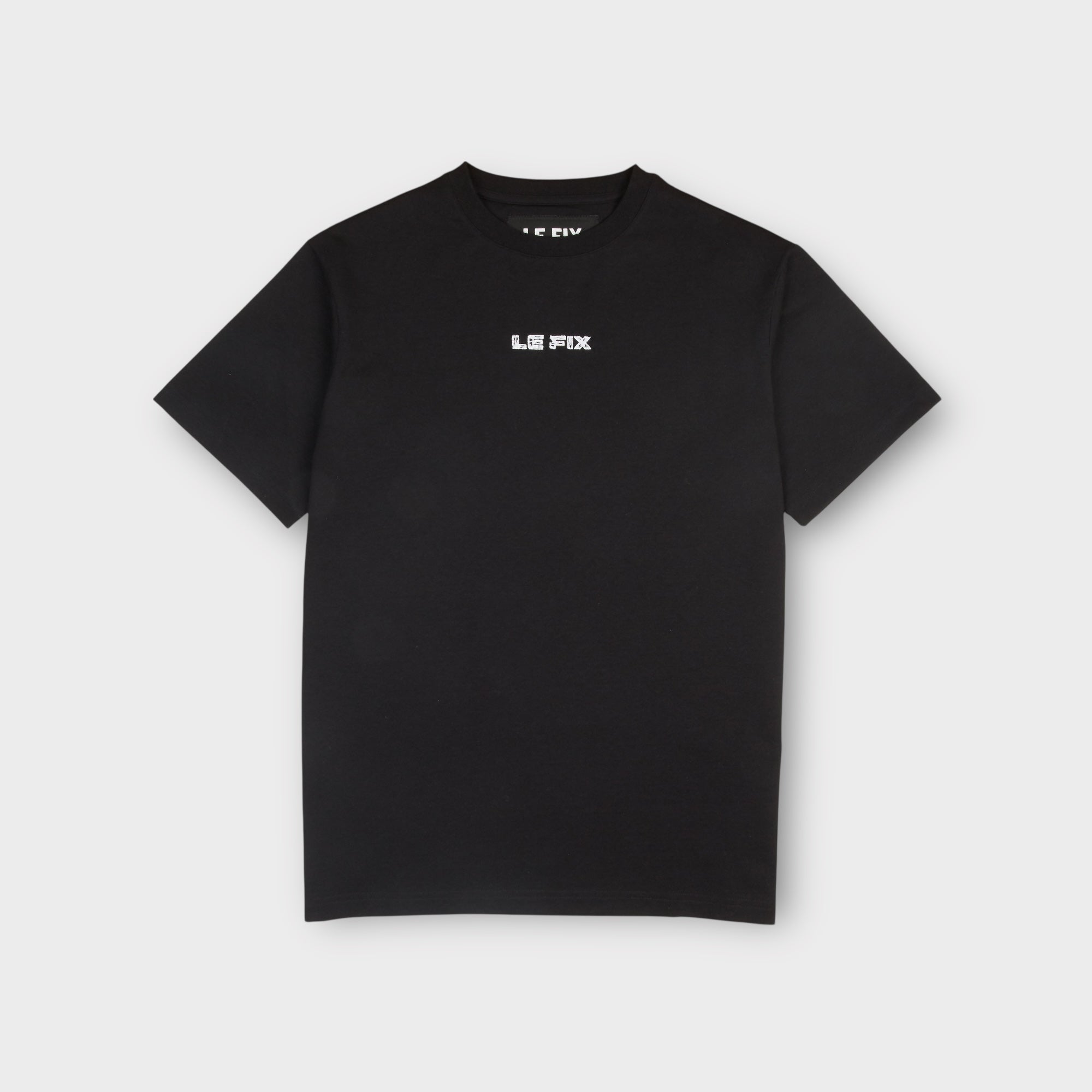 Le Fix Scratched T-Shirt I Sort