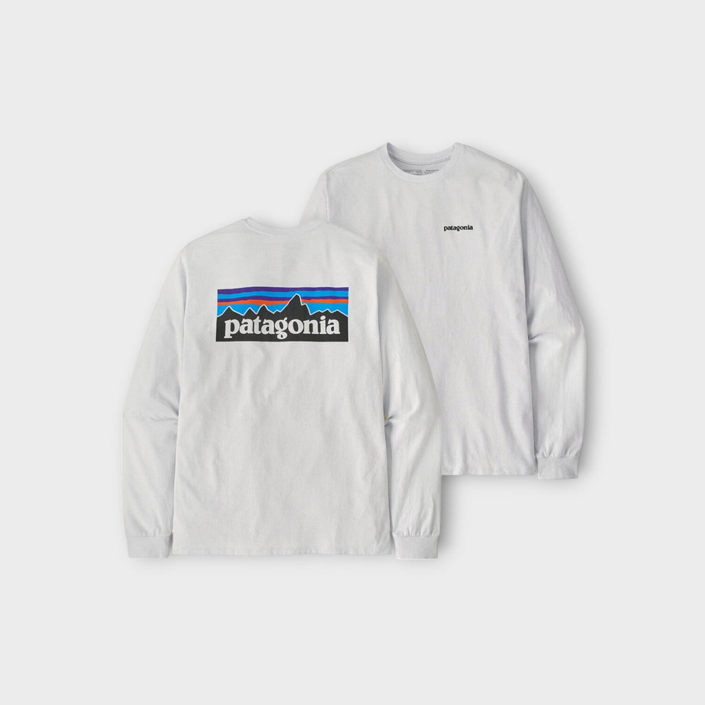Patagonia Responsibili-Tee P-6 Logo LS I Hvid