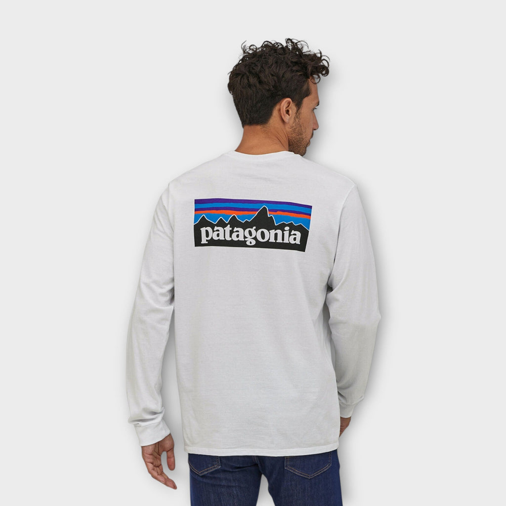 Patagonia Responsibili-Tee P-6 Logo LS I Hvid