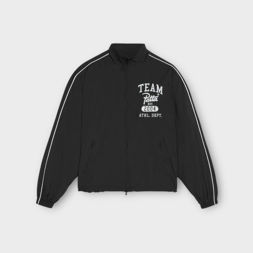 Patta Athletic Nylon Track Jakke I Sort