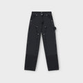 Patta Double Knee Denim Jeans I Sort