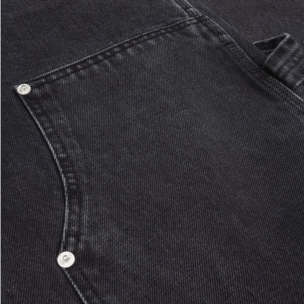 Patta Double Knee Denim Jeans I Sort