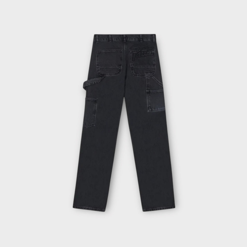 Patta Double Knee Denim Jeans I Sort