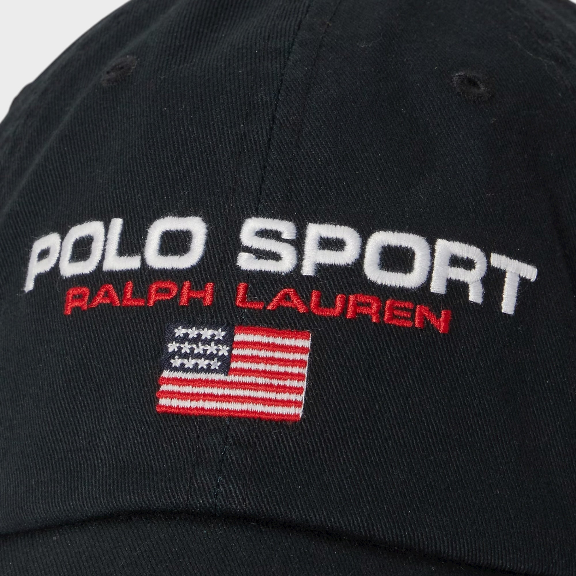 Ralph Lauren Polo Sport Twill Ball Kasket I Sort
