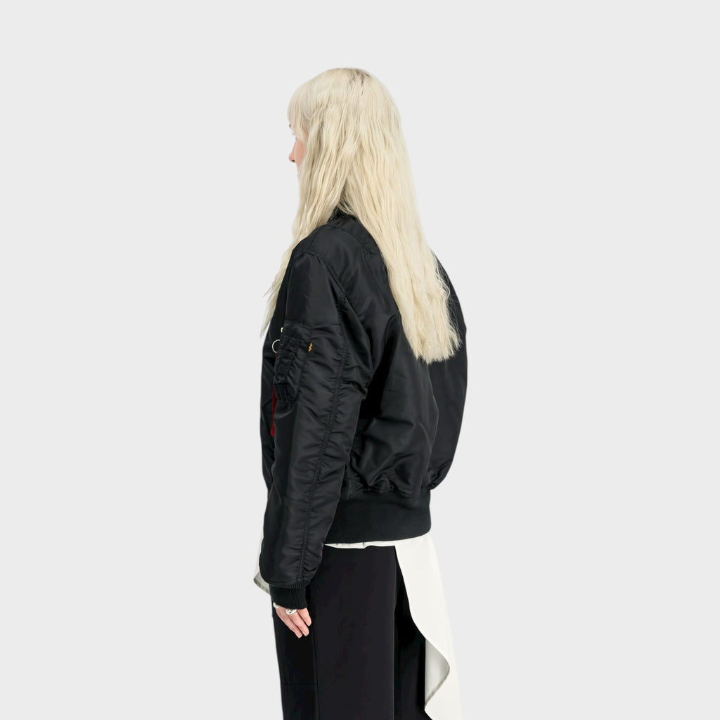 Alpha Industries MA-1 Heritage Bomberjakke I Sort
