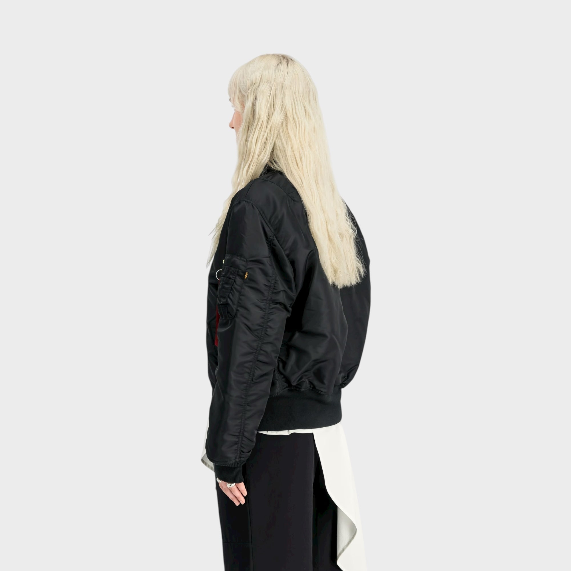 Alpha Industries MA-1 Heritage Bomberjakke I Sort