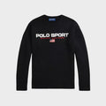 Ralph Lauren Big Fit Polo Sport Cotton Jumper I Sort