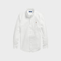 Ralph Lauren Custom Fit Oxford Skjorte I Hvid
