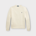 Ralph Lauren Klassisk Crewneck I Cream White