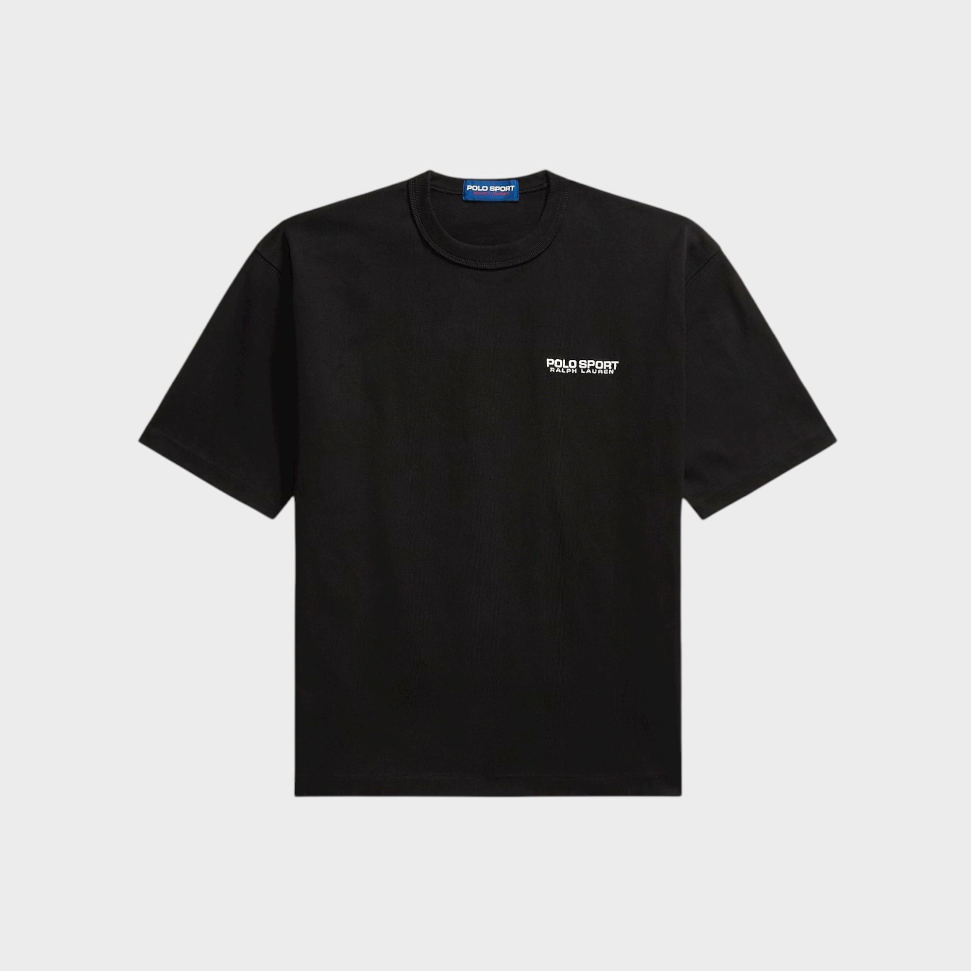 Ralph Lauren Relaxed Fit Polo Sport Jersey T-Shirt I Sort