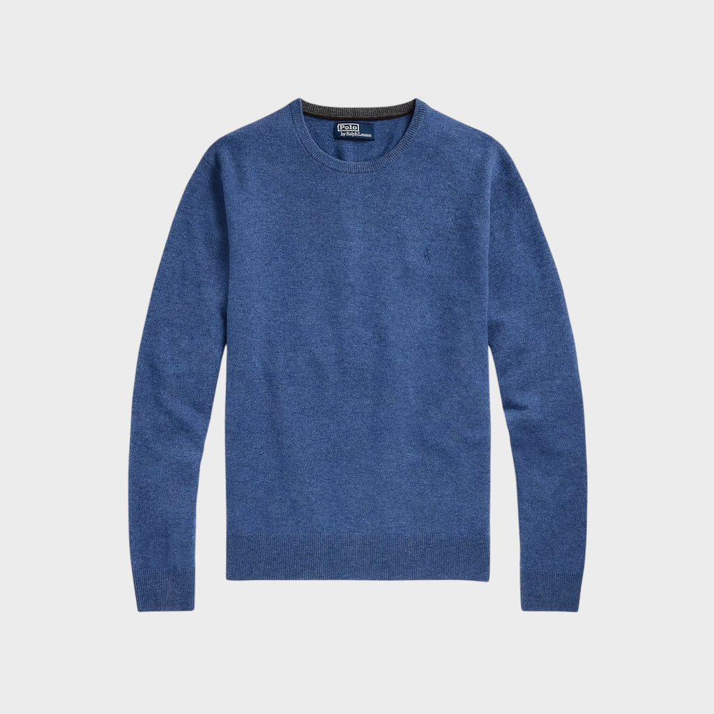 Ralph Lauren Wool Crewneck Jumper I Blå