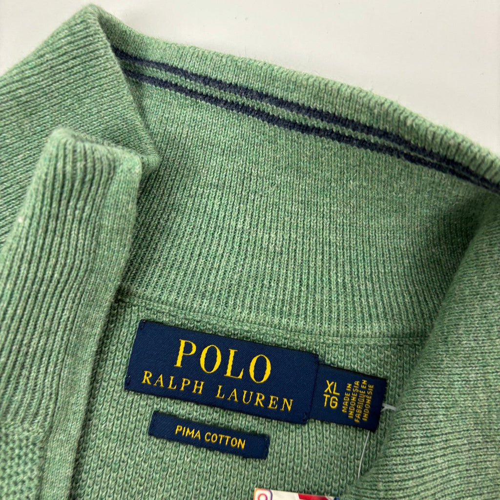 y2K Vintage Ralph Lauren Half-Zip (XL)