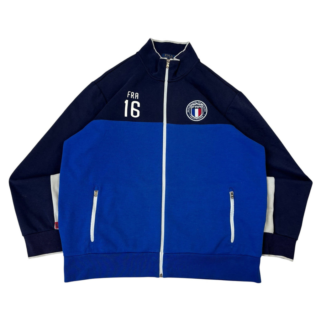 y2K Vintage Ralph Lauren Frankreich Zip-Jacke (XL)