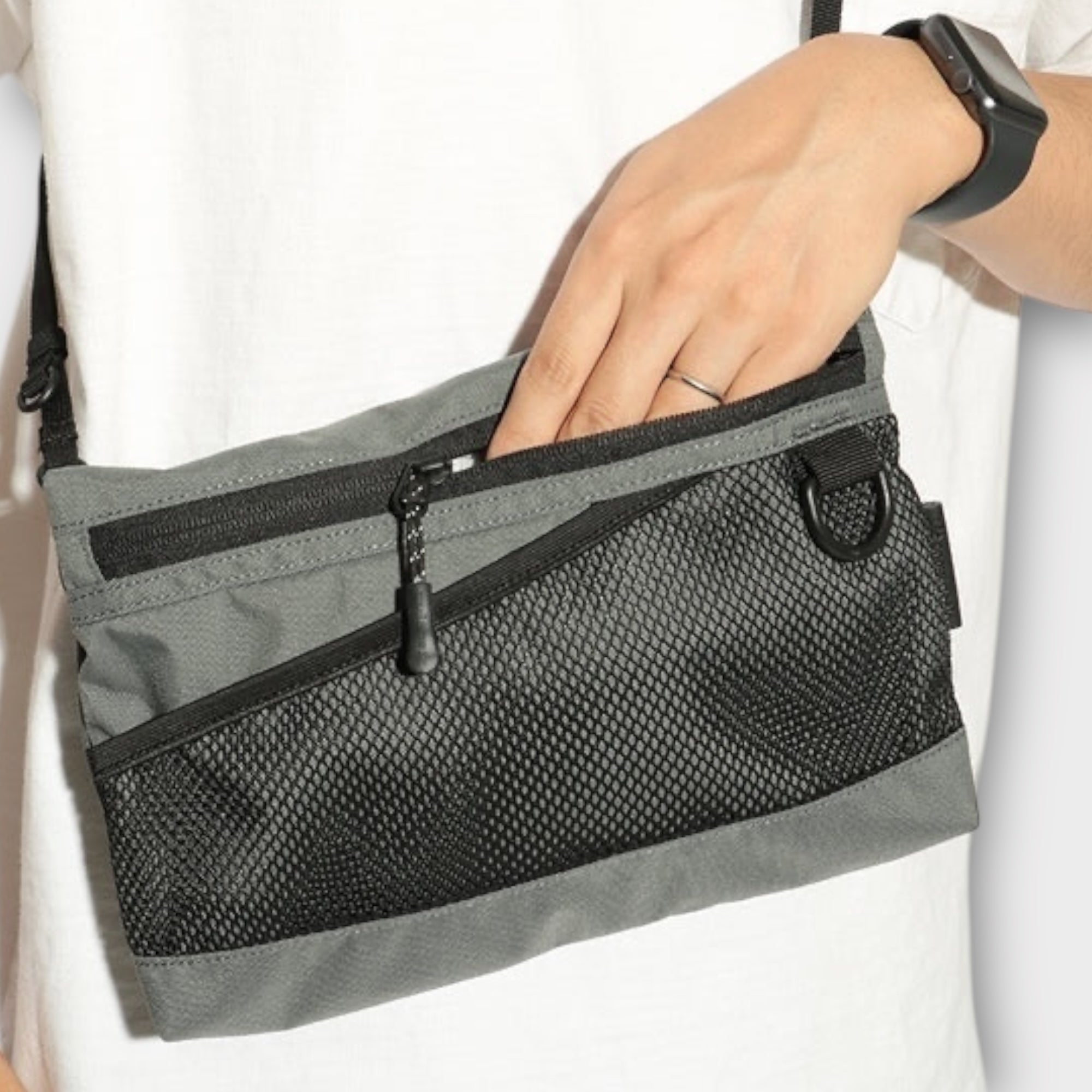 Snow Peak Everyday Use Sacoche Taske I Grå