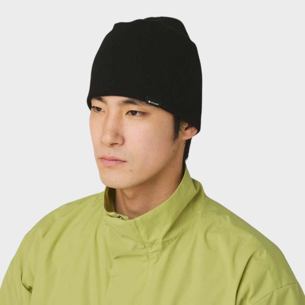 Snow Peak Washable Wool Knit Cap I Grøn