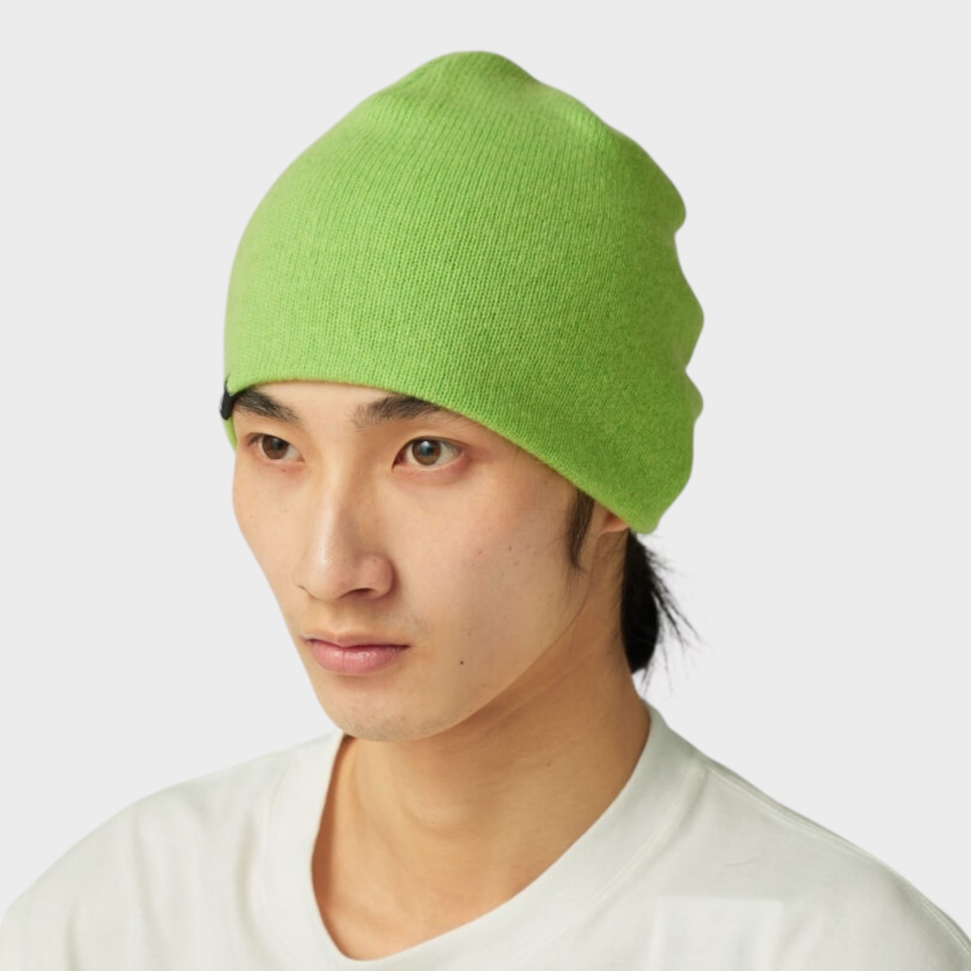 Snow Peak Washable Wool Knit Cap I Grøn
