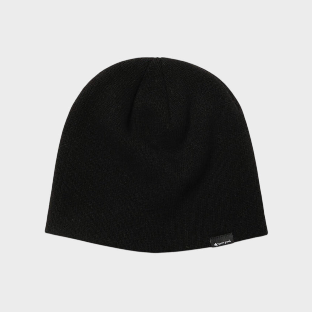 Snow Peak Washable Wool Knit Cap I Sort