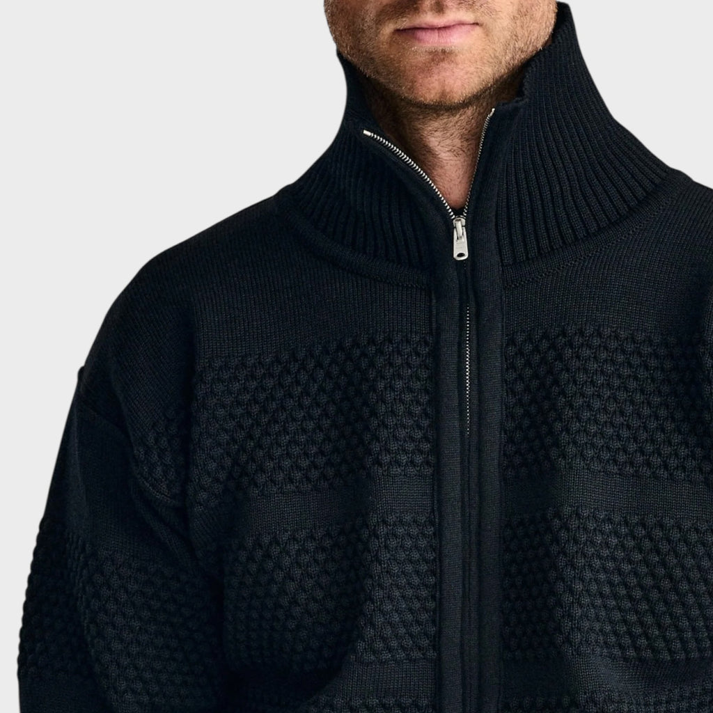 S.N.S. Herning Fisherman Full Zip I Navy