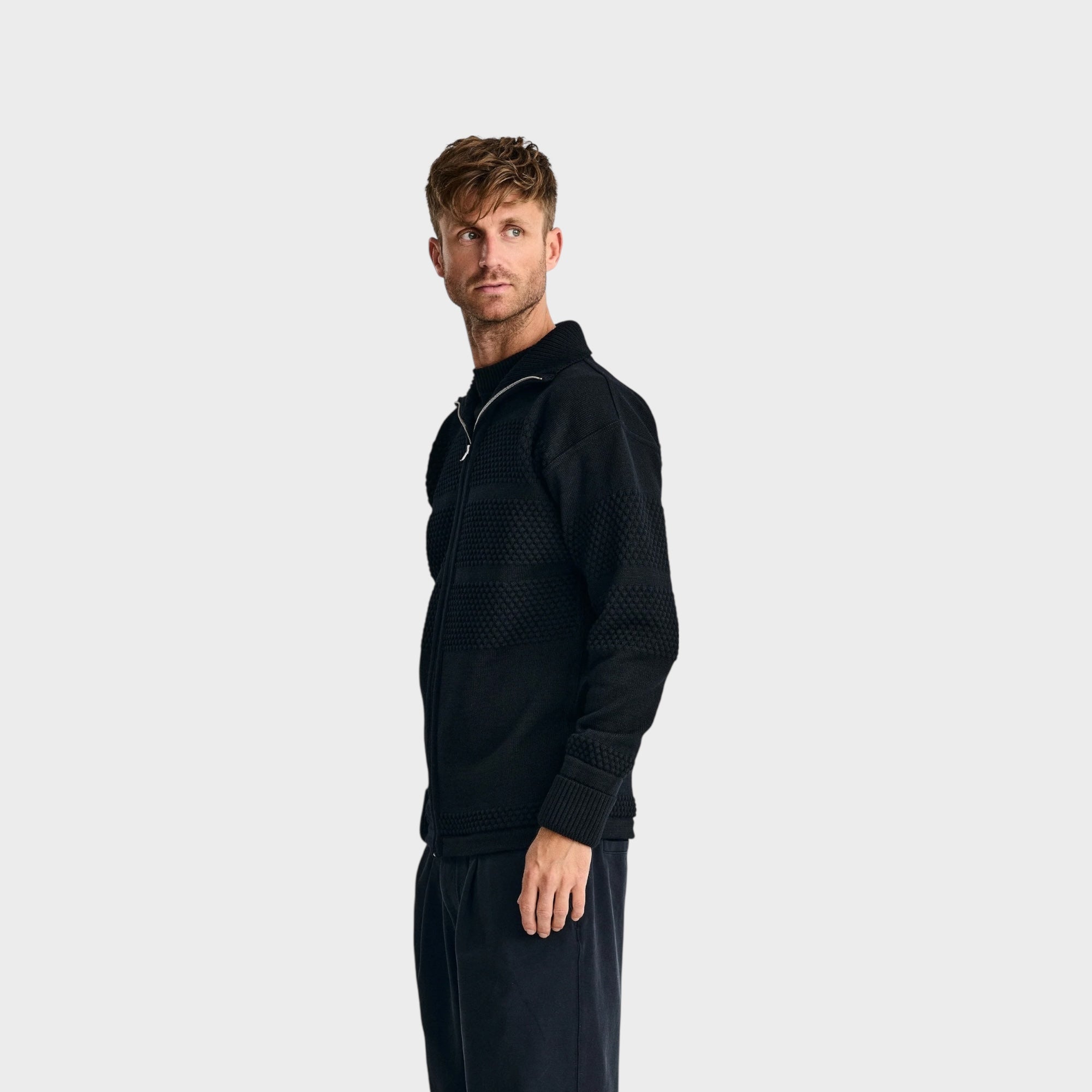 S.N.S. Herning Fisherman Full Zip I Navy