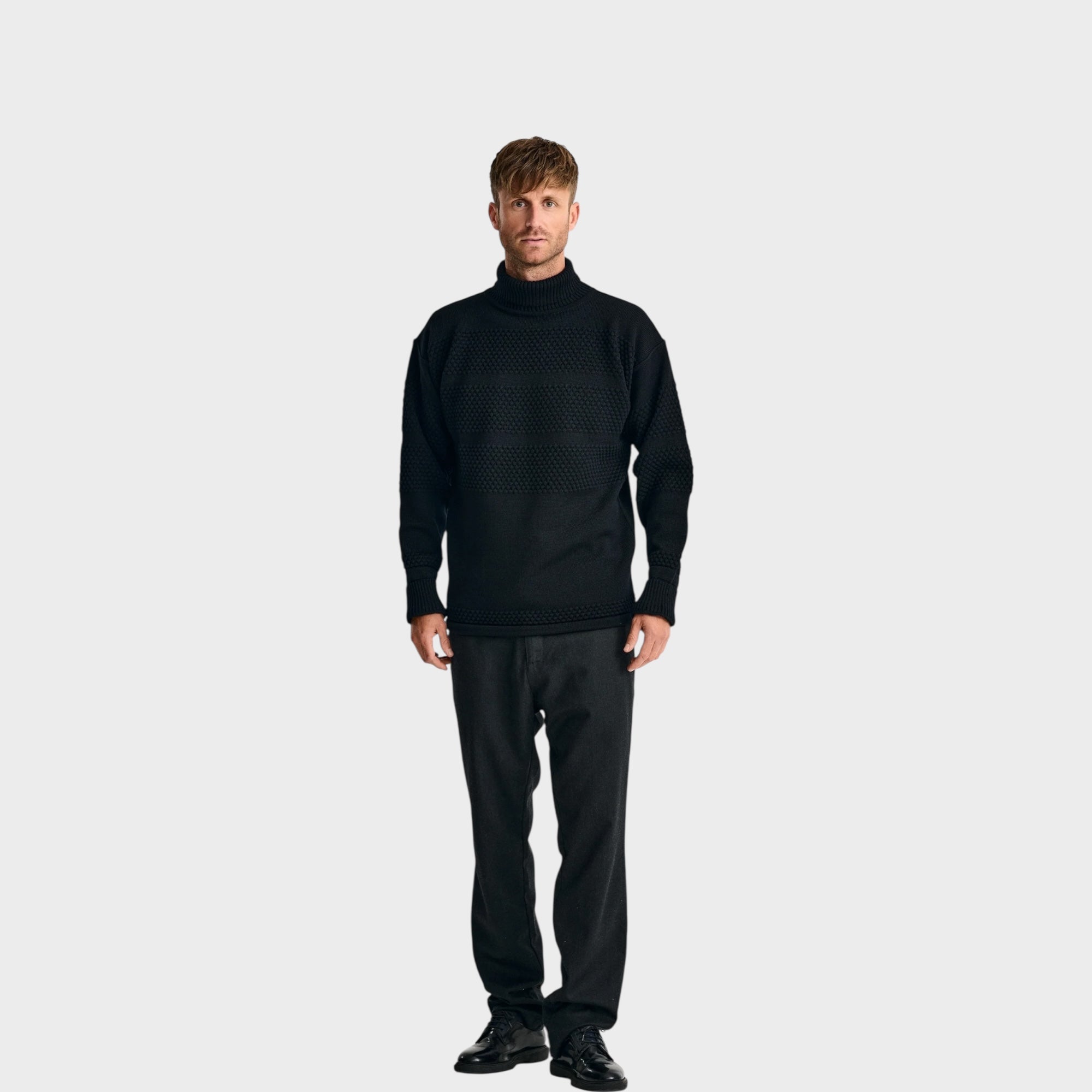 S.N.S. Herning Fisherman Sweater I Navy