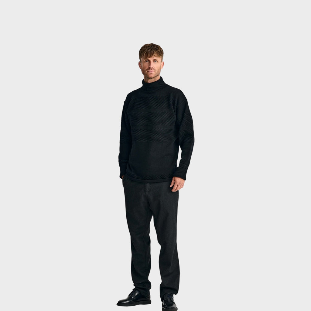 S.N.S. Herning Fisherman Sweater I Navy