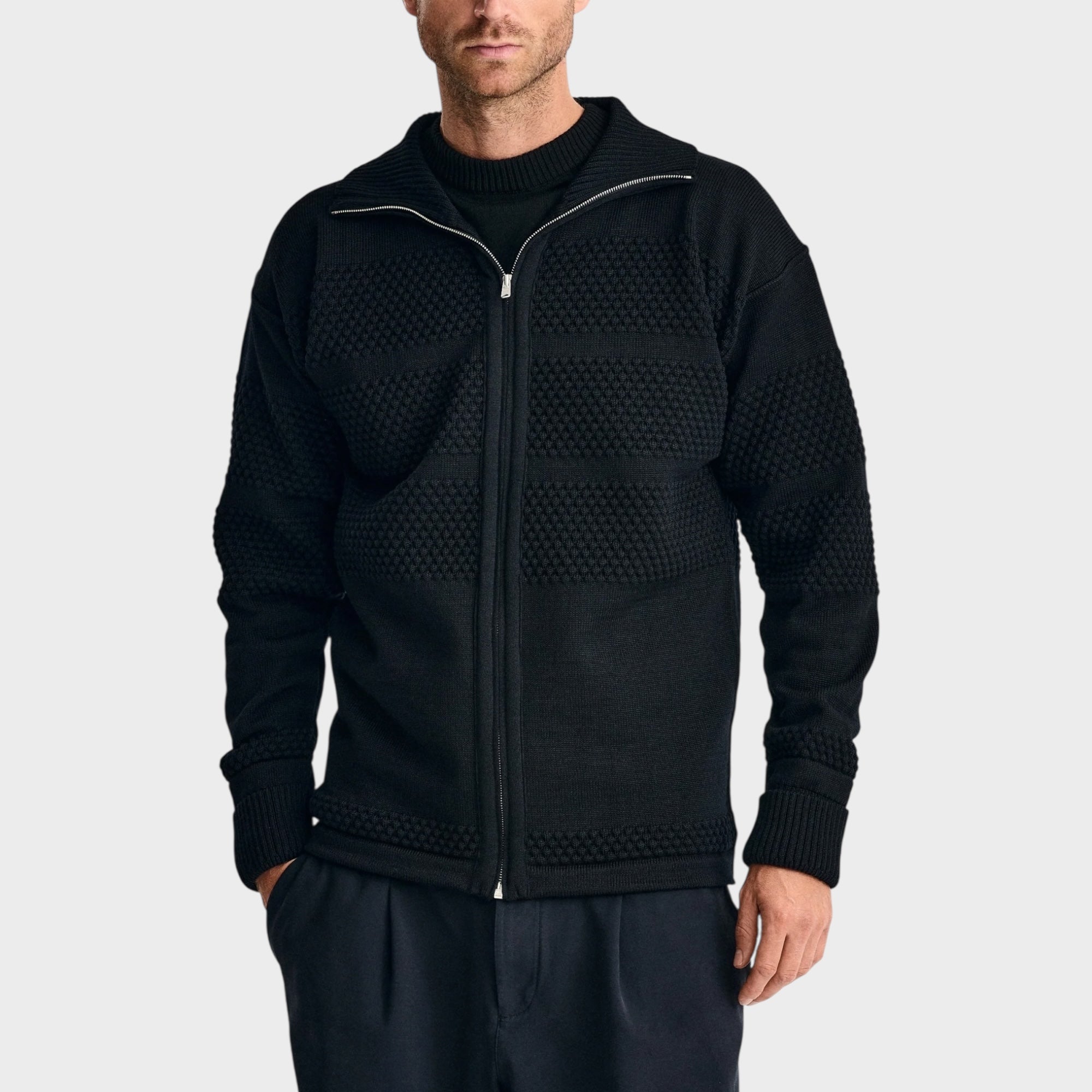 S.N.S. Herning Fisherman Full Zip I Navy
