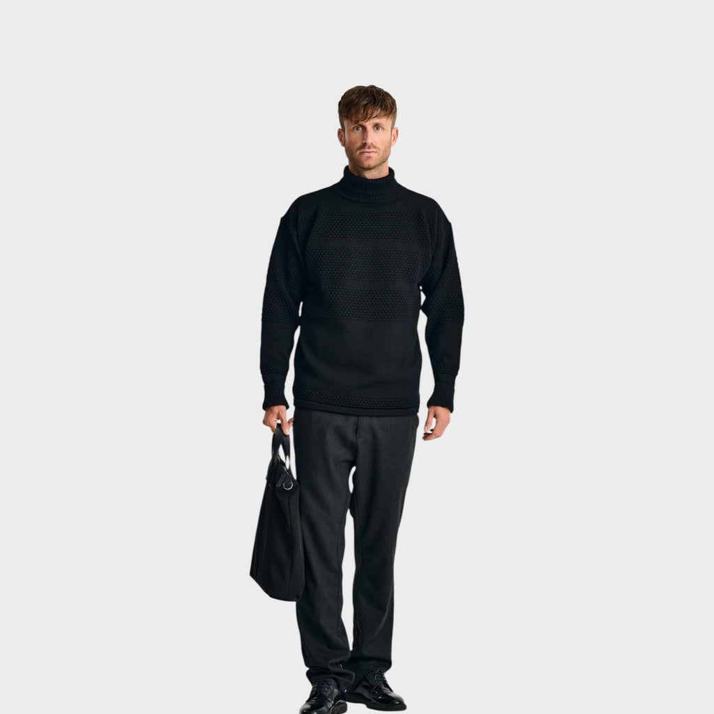 S.N.S. Herning Fisherman Sweater I Navy