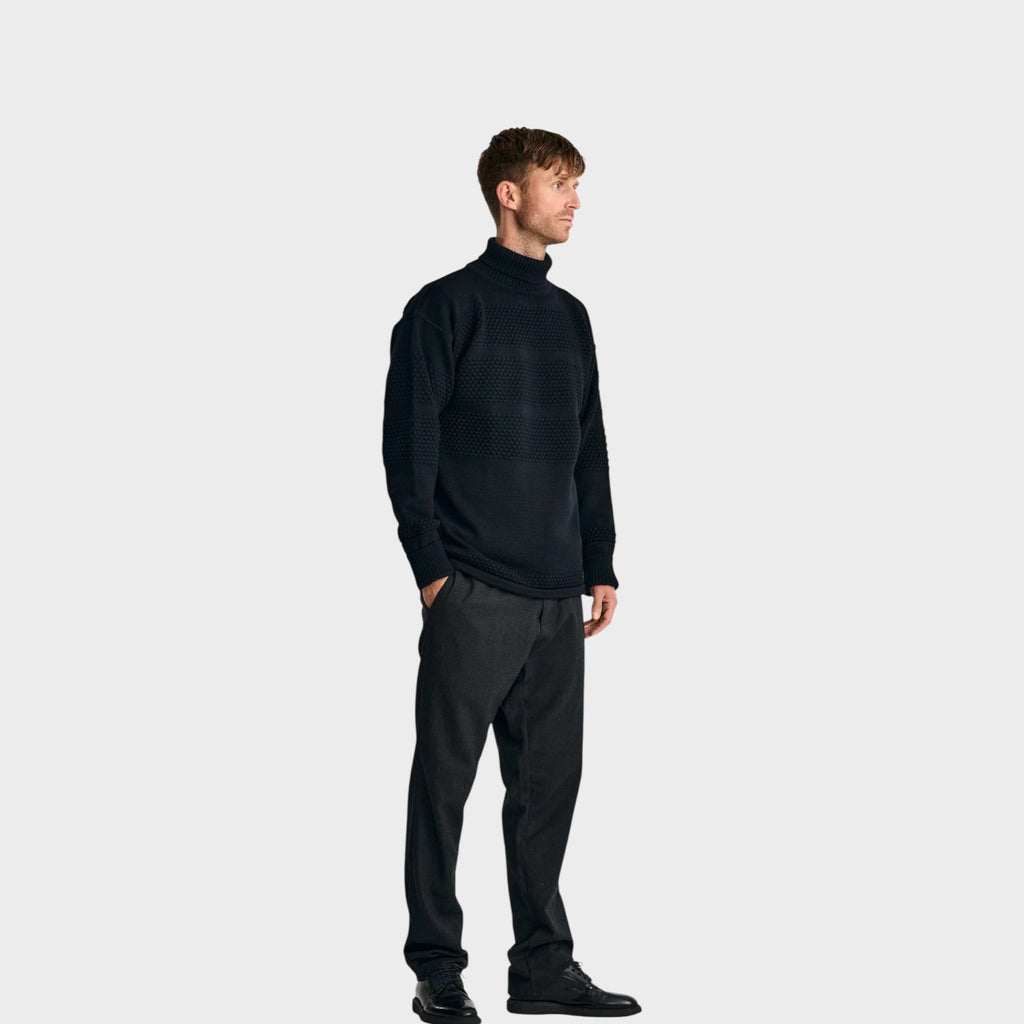 S.N.S. Herning Fisherman Sweater I Navy