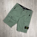 Stone Island Cargo Shorts - Sage -Usfansport