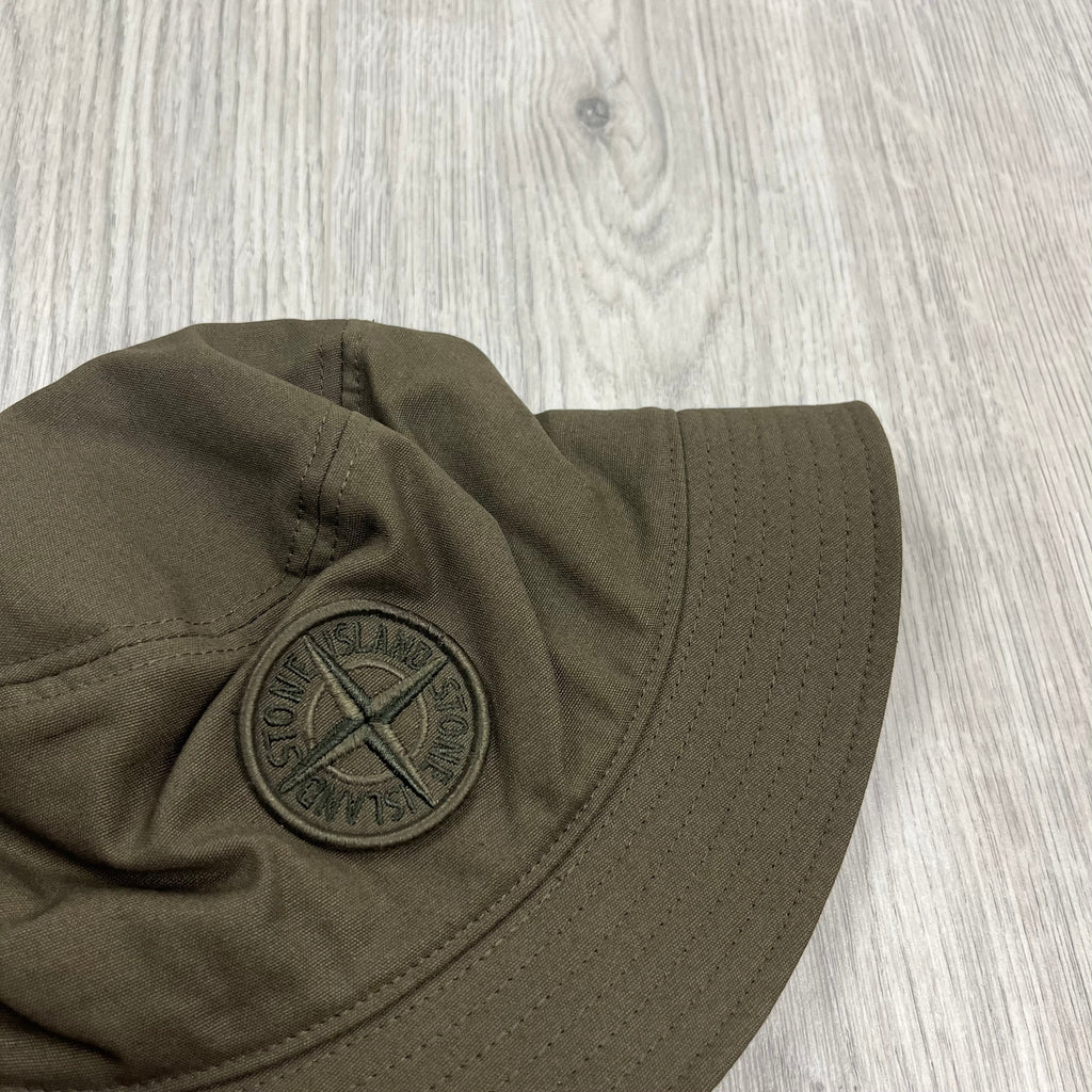Stone Island Bucket Hat - Green -Usfansport