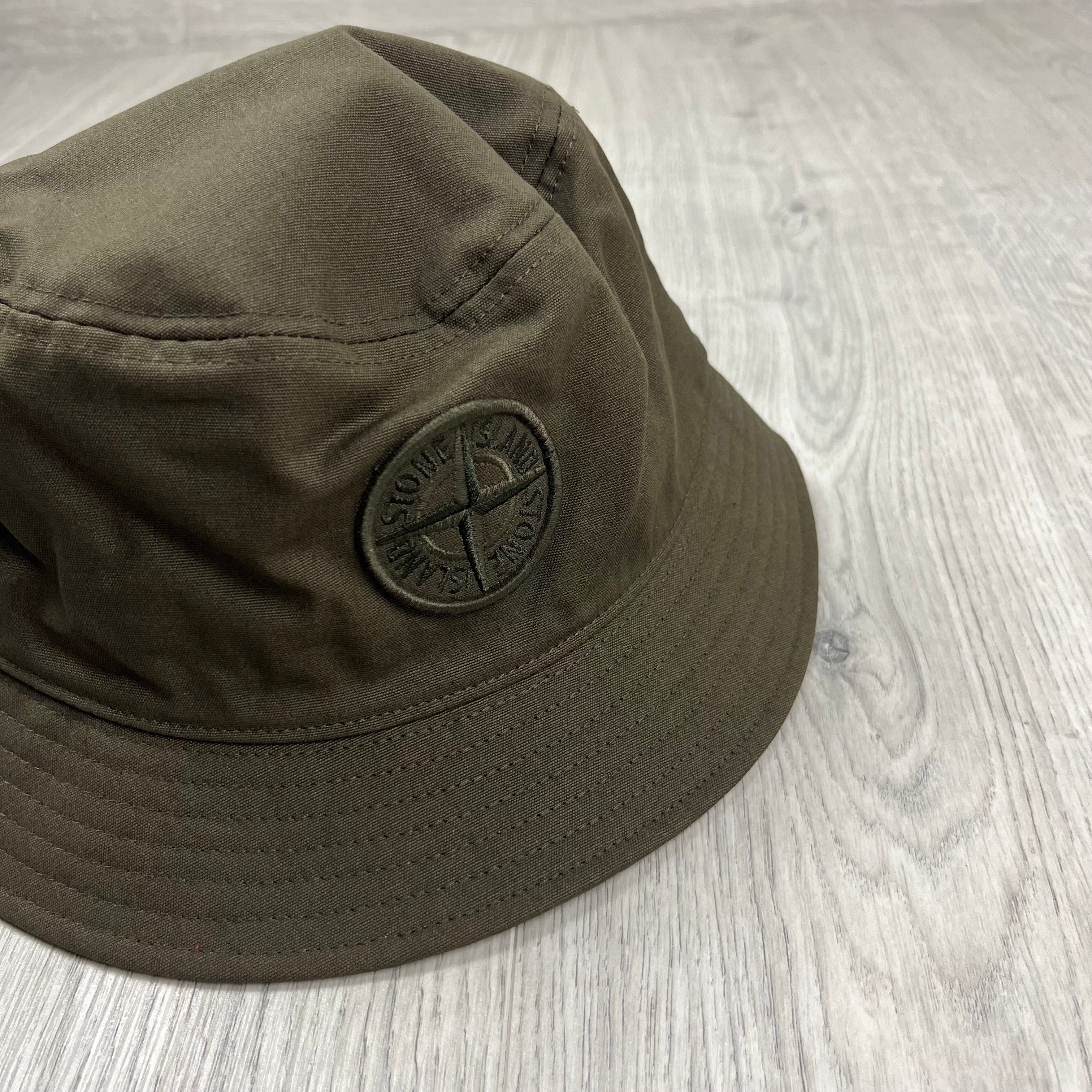 Stone Island Bucket Hat - Green -Usfansport