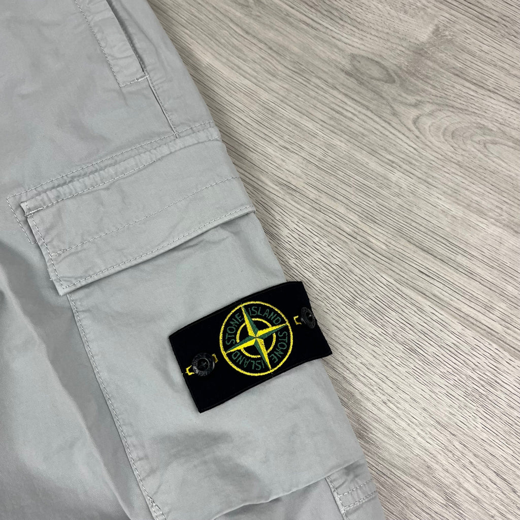 Stone Island Cargo Trousers - Grey -Usfansport