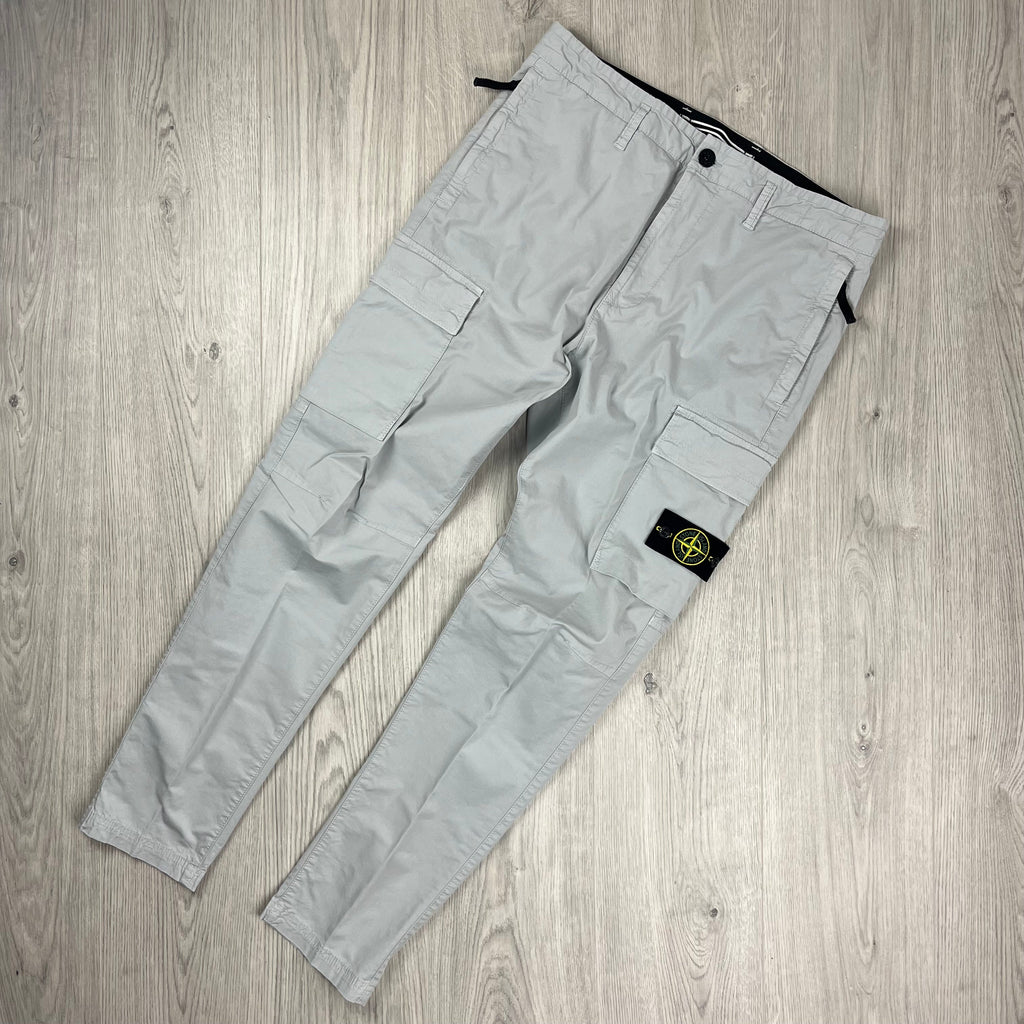 Stone Island Cargo Trousers - Grey -Usfansport