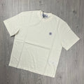 Stone Island Patch T-Shirt - Ivory -Usfansport