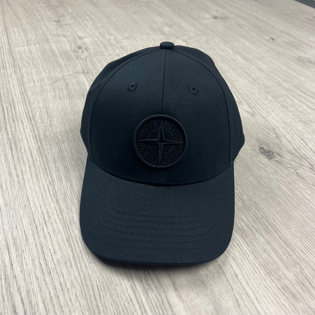 Stone Island Baseball Cap - Black -Usfansport