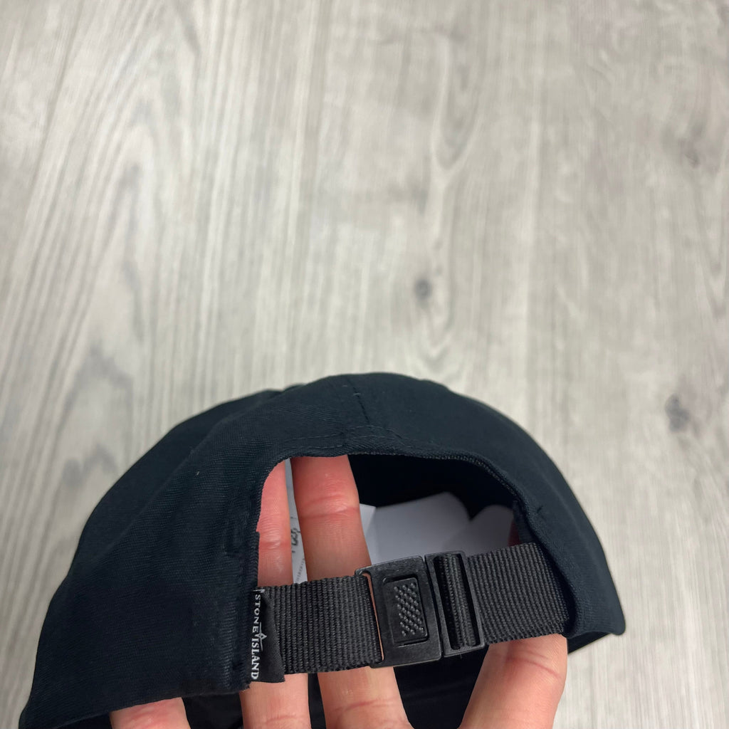 Stone Island Baseball Cap - Black -Usfansport
