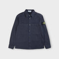 Stone Island Cotton Overshirt I Mørkeblå